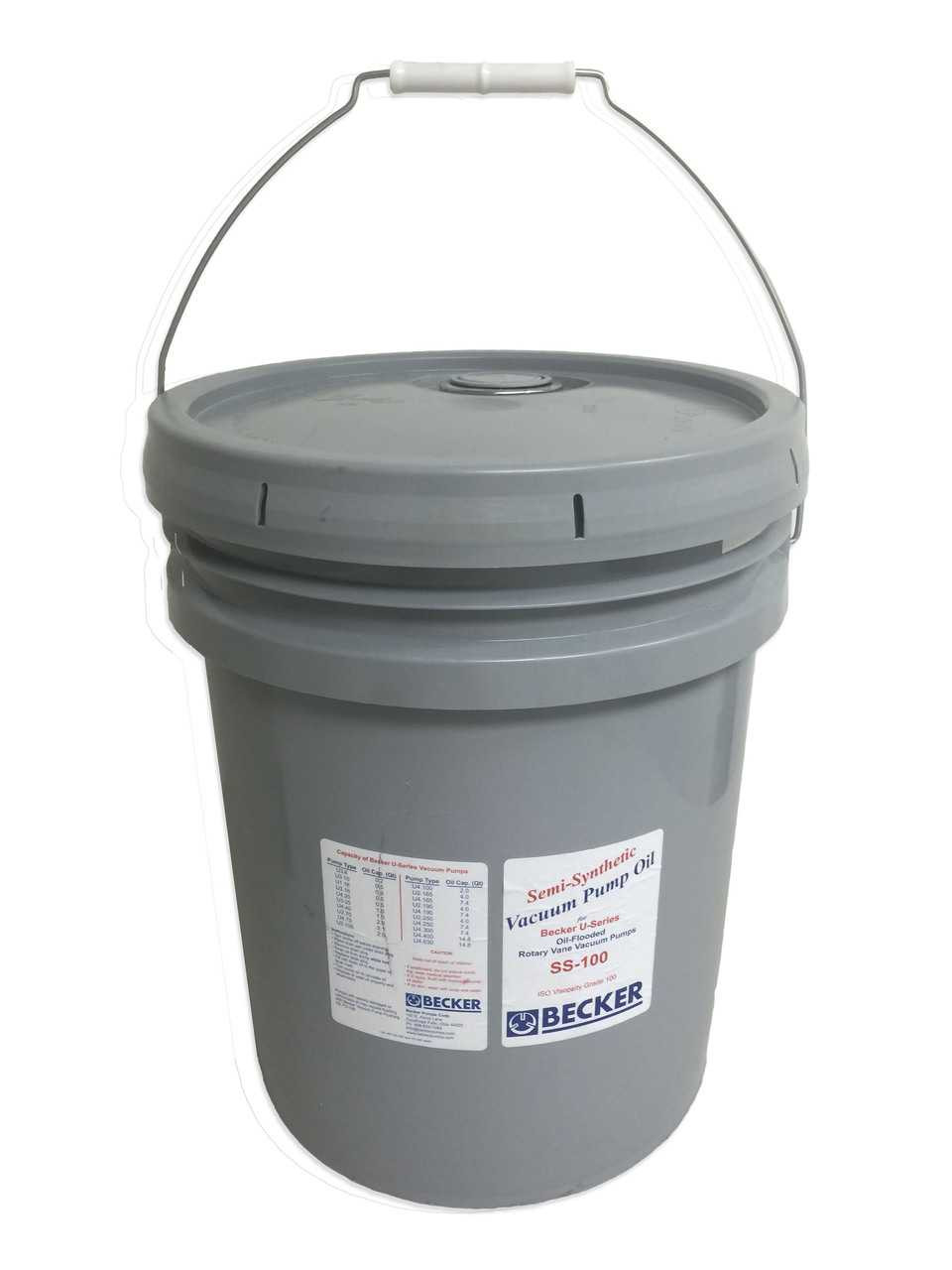 Becker Synthetic Vacuum Pump Oil SS100 / 5 Gallon