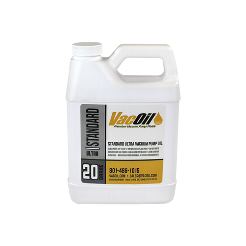 VacOil® 20 Grade Vacuum Pump Oil - 1 Quart