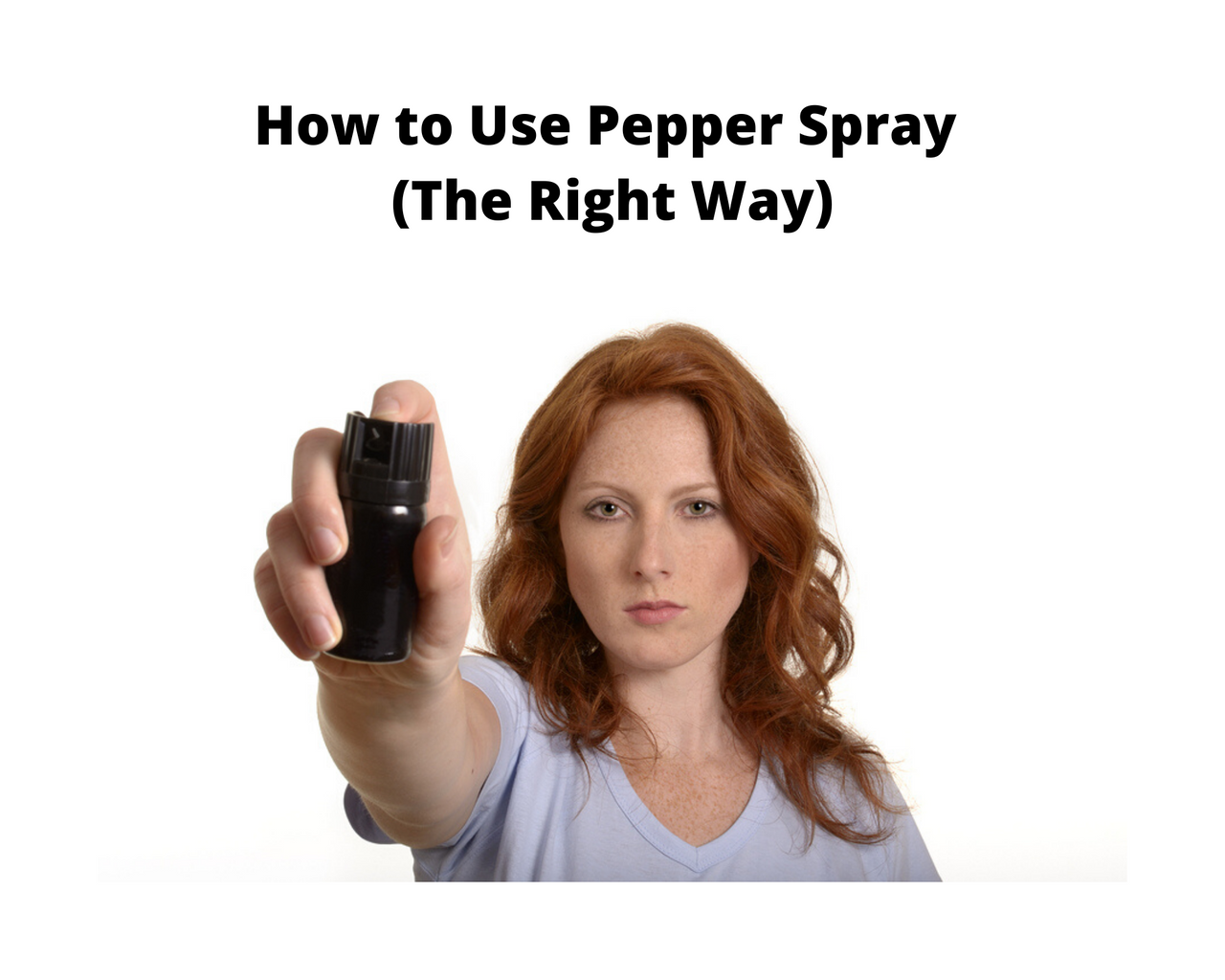 How to Use Pepper Spray The Right Way Stun & Run Self Defense