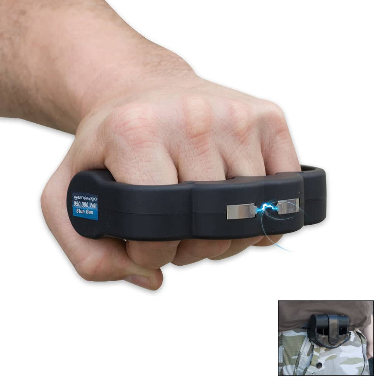 ZAP™ Blast Knuckles Stun Gun Extreme w/ Holster 950K - The Home