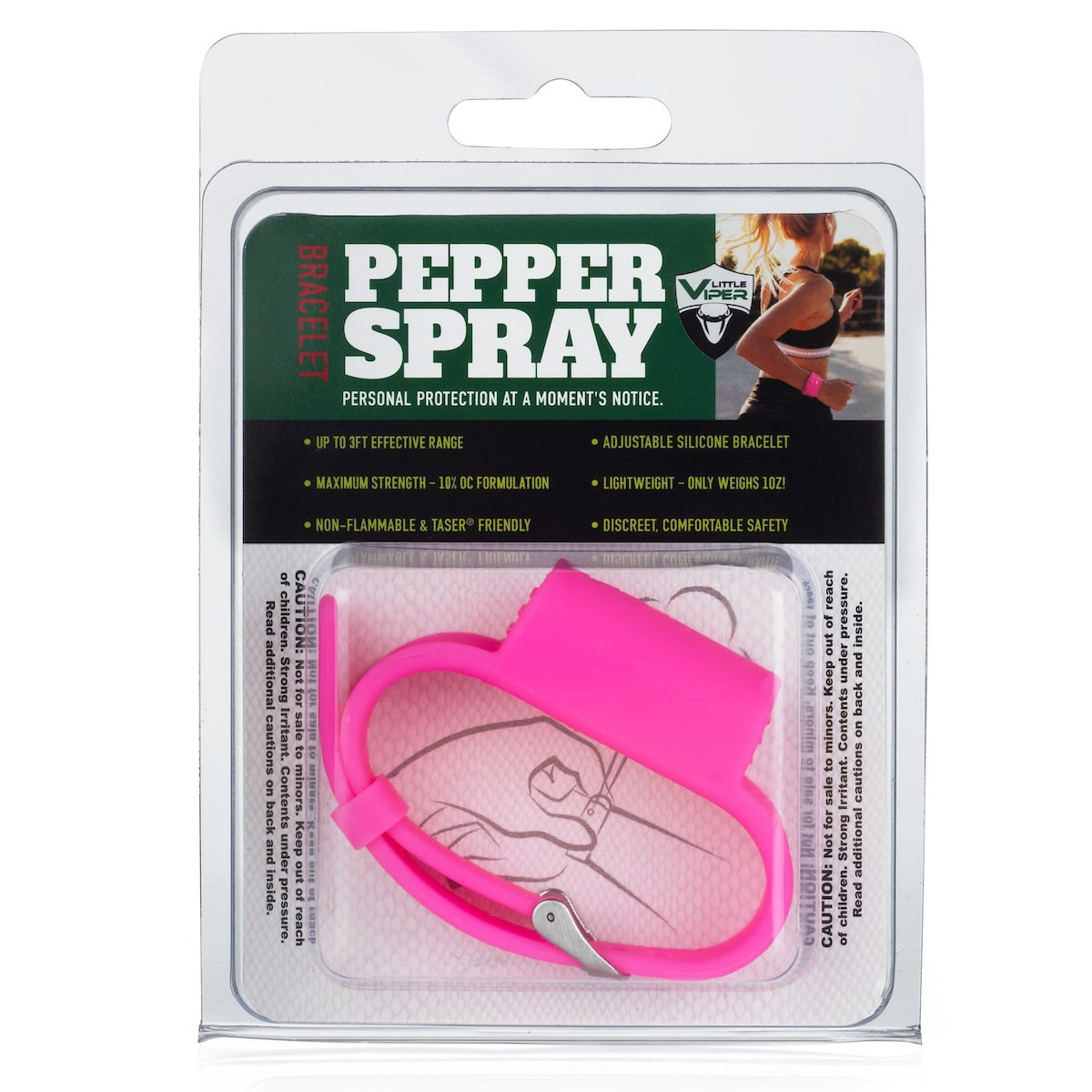 Little Viper Pepper Spray Bracelet Disguised Pepper Spray