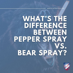 What’s the Difference Between Pepper Spray vs. Bear Spray?