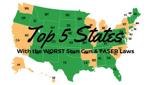Top 5 States With the Worst Stun Gun & TASER Laws