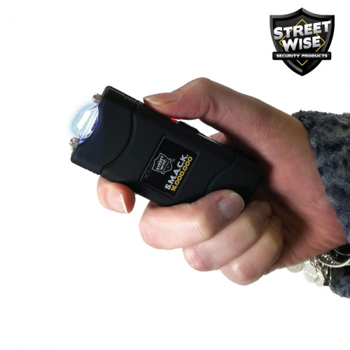 Streetwise SMACK 16 Million Volt Keychain Stun Gun in Hand