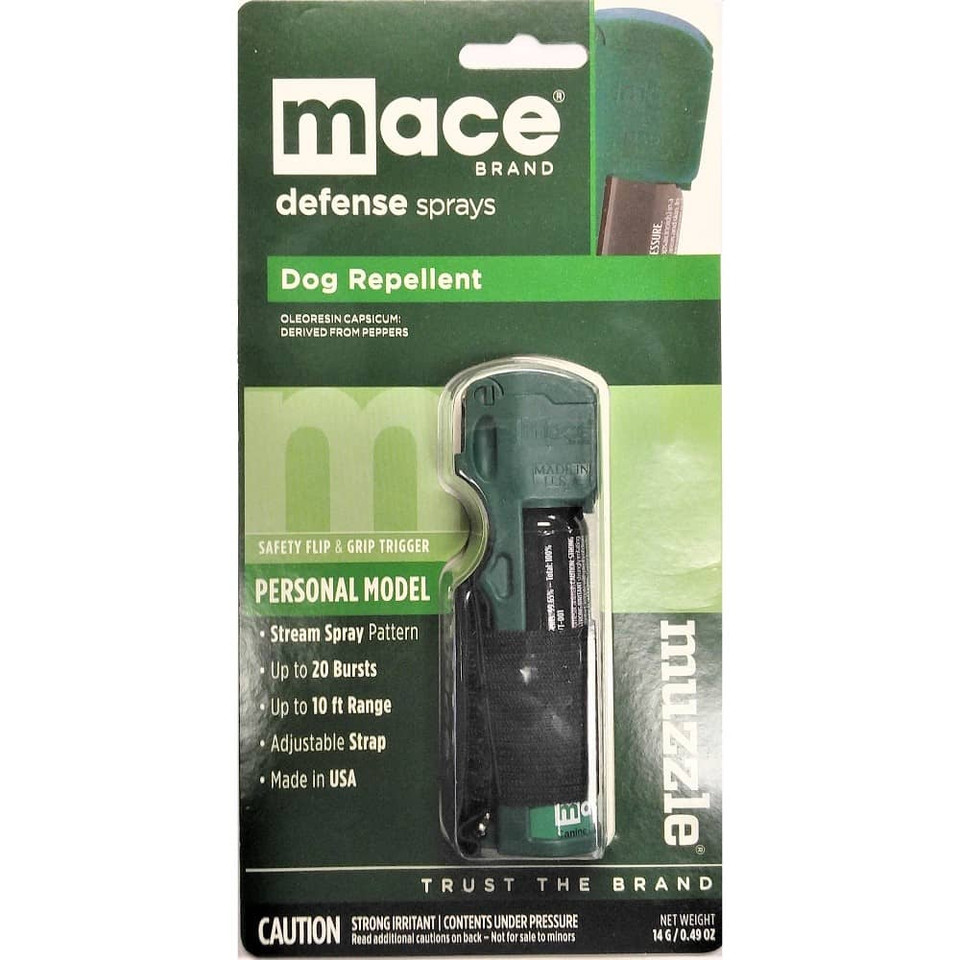 Mace Muzzle Dog Repellent Pepper Spray Animal Repellent