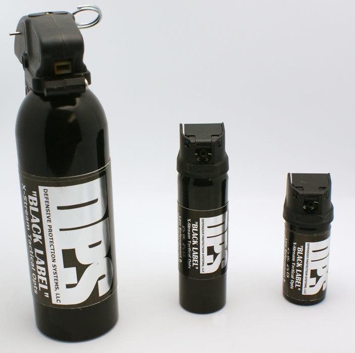 DPS Black Label Pepper Spray - OC/CS Combo | Pepper Spray