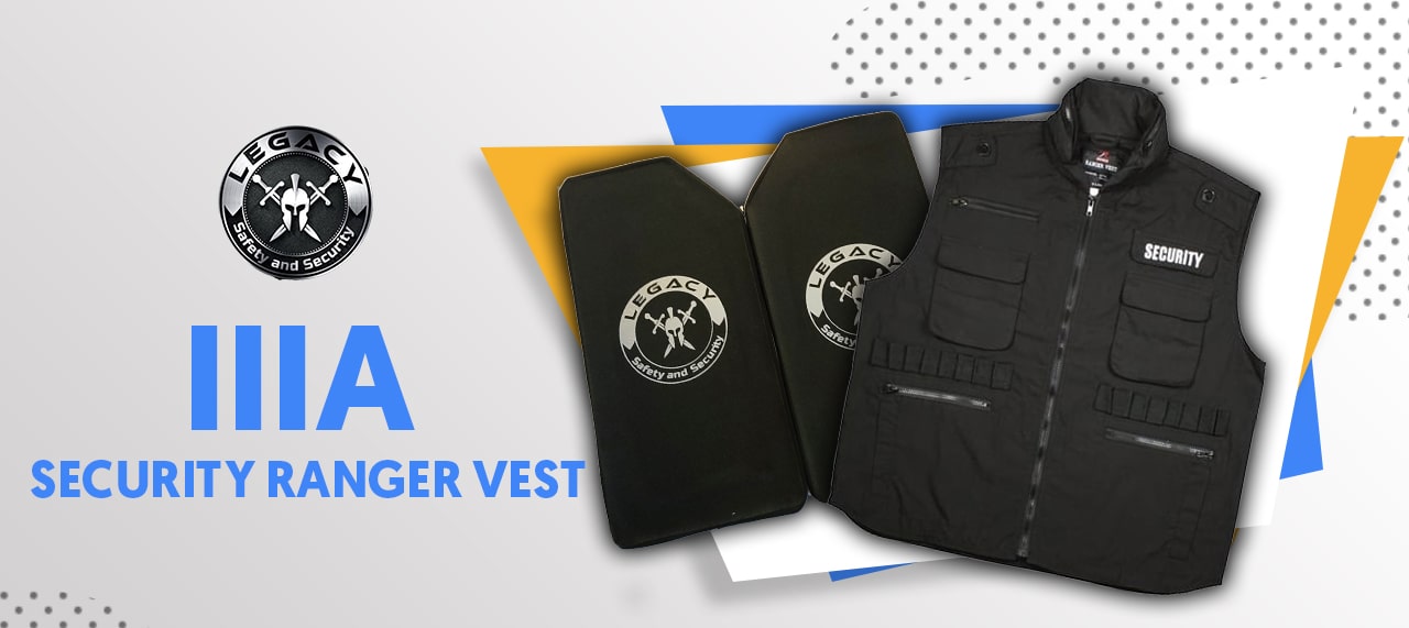Level IIIA Security Ranger Vest - Stun & Run Self Defense