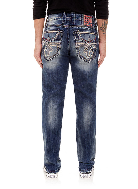 rock revival straight jeans