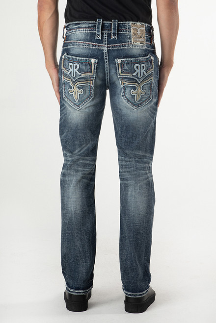 Rock Revival Women's Yucca B201 Boot Cut Denim Jeans - RP2811B201 - 34