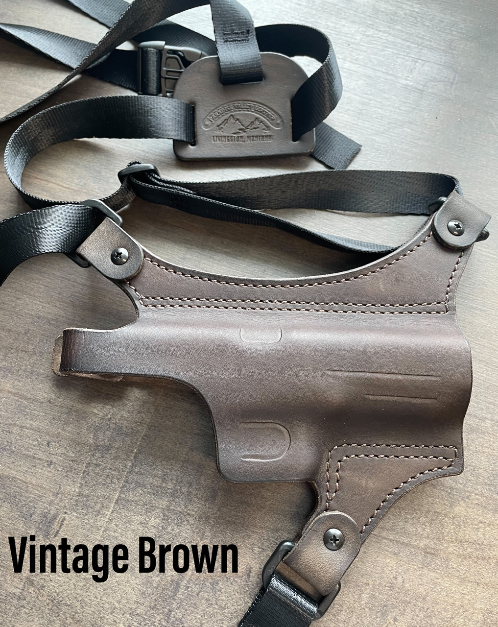 Backcountry Chest Holster – Ethan Kelly Leather