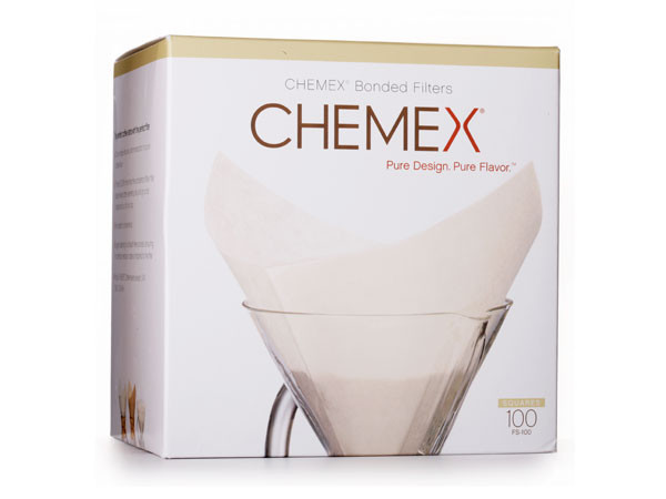 chemex bonded filters unfolded half moon