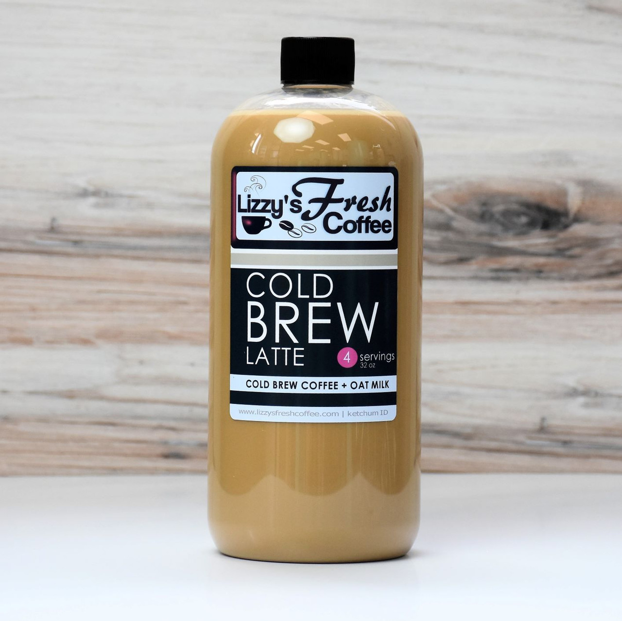 Lizzy's Cold Brew Coffee Oat Milk Latte - Ready to Drink