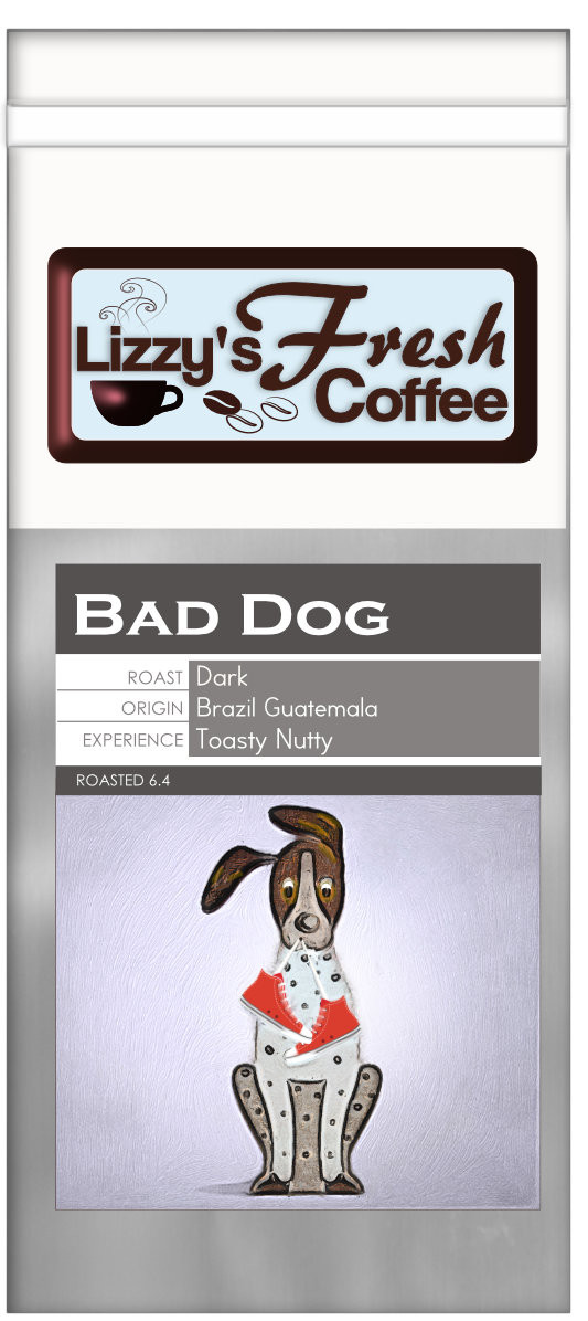 Bad Dog Coffee - Lizzy's Fresh Coffee 12 oz