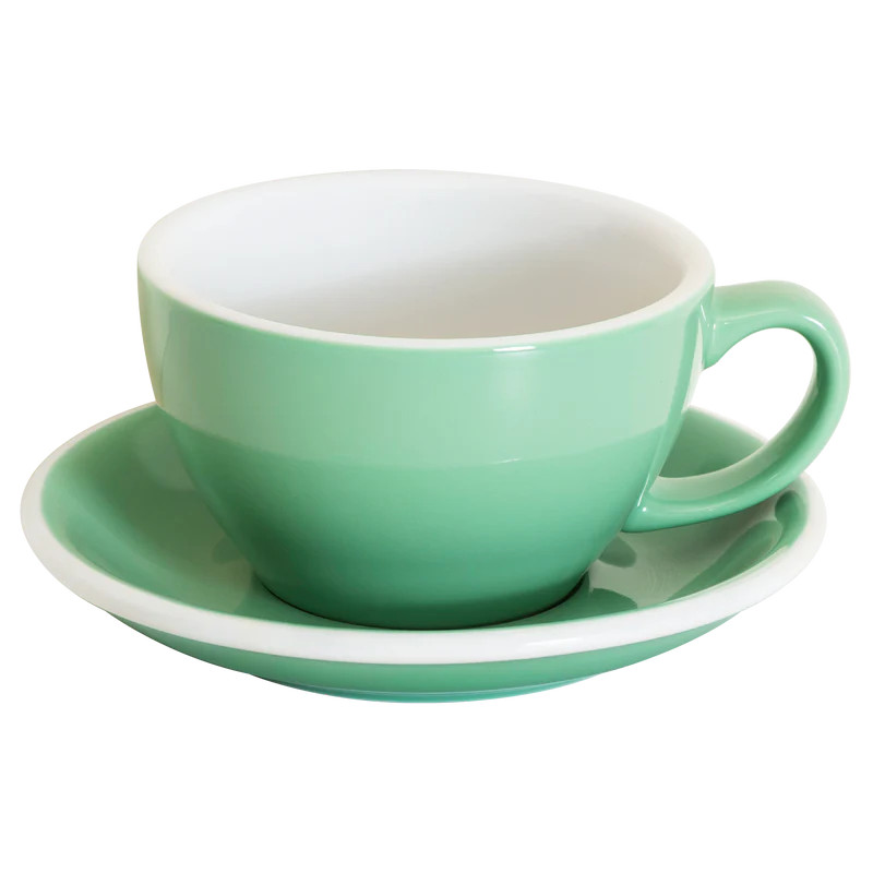 LOVERAMICS LATTE CUP & SAUCER 10 OZ