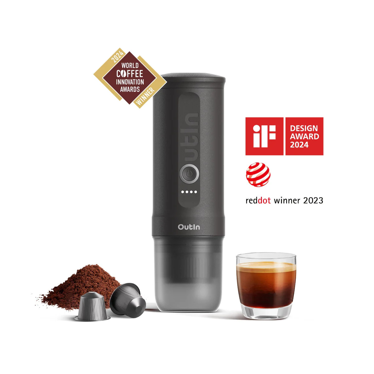 OUTIN NANO PORTABLE ESPRESSO MACHINE