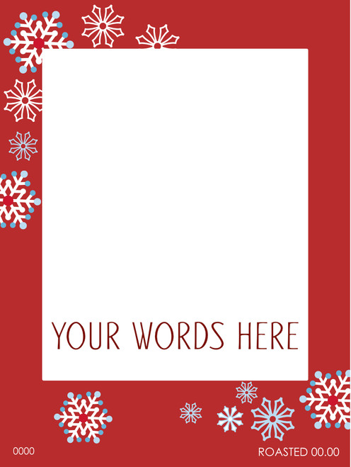 CUSTOMIZED SNOWSTORM RED-12 OZ