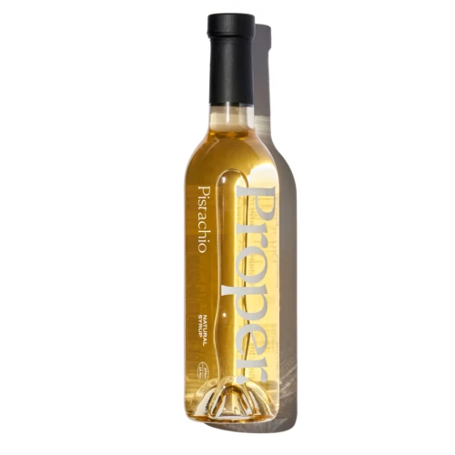 PROPER NATURAL PISTACHIO SYRUP 375 ML BOTTLE