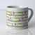 LIZZY'S GRAPHIC BIKE STRIPE MUG-6 OZ