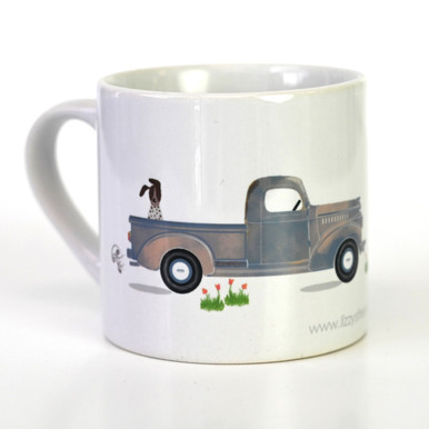 Lizzy's Graphic Ski Lift Mugs - Lizzy's Fresh Coffee