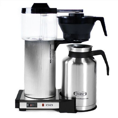 Moccamaster CDT Grand - Brushed Silver – Carolina Coffee Company