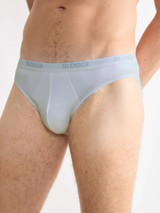 Sloggi (2 pezzi) Slip Uomo Mini Basic con Elastico Esterno in Strech Cotton