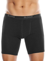 Boxer Uomo Sloggi Long Basic in Cotone Elasticizzato stretch Cotton