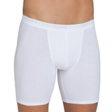 Sloggi Boxer Uomo Long Basic in Cotone Elasticizzato stretch Cotton