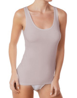 Canotta Top Donna Spalla Larga Jadea 2003  in Cotone Green