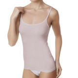 Canotta Top Donna Spalla Stretta Jadea 2005  in Cotone Green