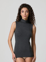 Maglia Donna Jadea 4058 Smanicata in Cotone Elasticizzato