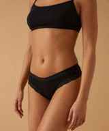 6 Pezzi Slip Perizoma Donna 519 Jadea in Cotone Modal con Inserti in Pizzo