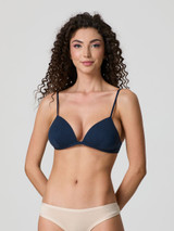 Reggiseno Donna,Triangolo Imbottito Senza Ferretto in Cotone Modal Jadea July