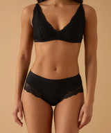6 Pezzi Slip Short Donna 522 Jadea in Cotone Modal con Inserti in Pizzo