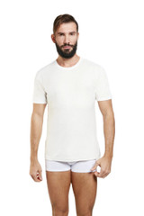 Nottingham (3 pezzi) Maglia Intima Uomo Lana e Cotone Mezza Manica Girocollo TM18 - Offerta Multipack