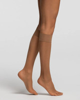 24 Paia Gambaletto Donna Ideale 20 Denari Pompea con Bordo Soft