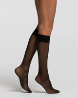 24 Paia Gambaletto Donna Ideale 20 Denari Pompea con Bordo Soft