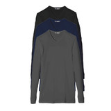 3 Pezzi Maglia Uomo Nottingham SOUL Scollo a V Manica Lunga in Caldo Cotone