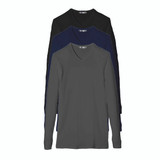 3 Pezzi Maglia Uomo Nottingham SOUL Scollo a V Manica Lunga in Caldo Cotone