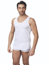 Nottingham VL700 Canotta Uomo Spalla Larga in Cotone Jersey