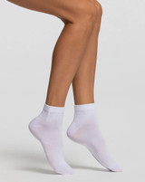 3 Paia Calzino Uomo Donna Bike Socks Pompea in Cotone Tallone e punte rinforzate