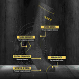 WRK-06 12 Paia Calza Corta da Lavoro Termica antinfortunistica Resistente