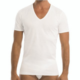 3 Pezzi Maglia Uomo ET1106 Enrico Coveri scollo a V Profondo in Cotone Pettinato
