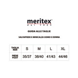 Meritex (12 Paia) Salvapiedi Minicalza Unisex in Cotone con Silicone 664 - Offerta Multipack