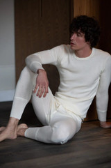 Maglia Uomo Madiva Capri Girocollo Manica Lunga in Lana