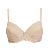 Reggiseno Donna Sielei 2672 Con Ferretto Interamente in Pizzo