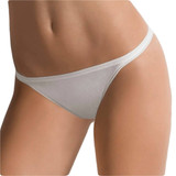 Cotonella (6 pezzi) 3161 Slip tanga donna vita bassa in cotone bielastico