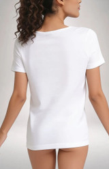 Liabel (3 pezzi) Maglia Intima Donna Caldo Cotone Mezza Manica 2828 26
