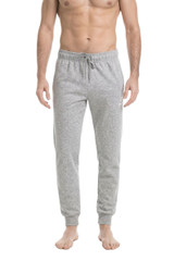Lotto Pantalone Tuta Uomo in Felpa con polsino al fondo, elastico in vita
