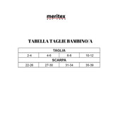 12 Paia Salvapiede Bambino/a e Ragazzo/a Meritex 7658 in cotone