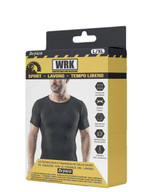 WRK Maglia Uomo Termica Mezza Manica Realizzato in Fibra Dryarn WRK-301